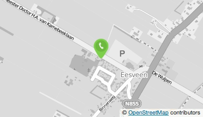 Bekijk kaart van Vereniging Dorpsbelang Eesveen-De Bult in Eesveen