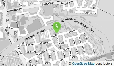 Bekijk kaart van Het Stroomdal in Zwolle