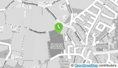 Bekijk kaart van Tennisclub Lonneker in Enschede