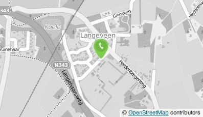 Bekijk kaart van Rooms Katholieke Voetbalvereniging 'Langeveen' in Langeveen