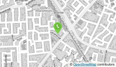 Bekijk kaart van Bewoners Vereniging Spanjaardswijk in Borne