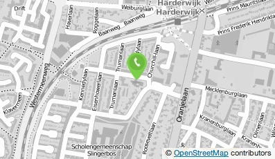 Bekijk kaart van CBS De Wegwijzer in Harderwijk