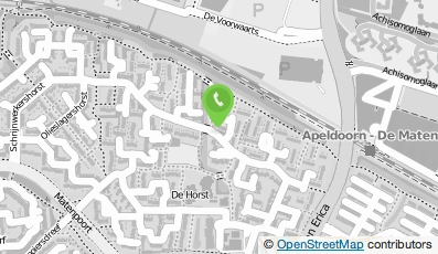 Bekijk kaart van Eerste Apeldoornse Volkstuindersvereniging in Apeldoorn