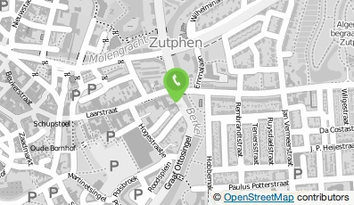 Bekijk kaart van Biljart Vereniging De Pelikaan in Zutphen