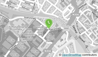 Bekijk kaart van Hengelsportvereniging 'De Rietvoorn' in Doetinchem