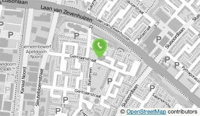 Bekijk kaart van Gereformeerde Basisschool 't Schrijvertje in Apeldoorn