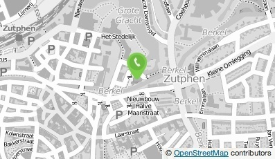 Bekijk kaart van Streekschool De Bongerd Gereformeerd Basisonderwijs in Zutphen