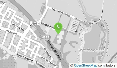 Bekijk kaart van Lawntennisvereniging 'De Oorsprong' in Beek (Gelderland)