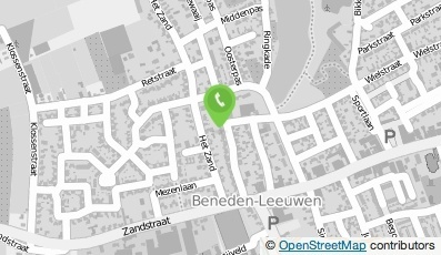 Bekijk kaart van Gemeentelijke Tennisvereniging 'Lewabo' in Beneden-Leeuwen