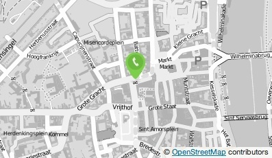 Bekijk kaart van Winkeliersvereniging Grote Gracht in Maastricht