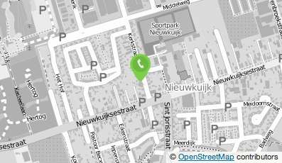 Bekijk kaart van Rooms Kathol. VV Nieuwkuijk in Nieuwkuijk