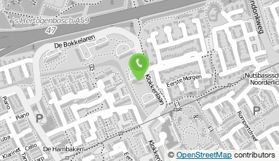 Bekijk kaart van Volkstuinvereniging Pastoor Barten in Den Bosch
