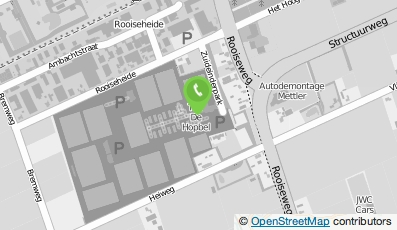 Bekijk kaart van Tennis en Padel Vereniging De Hopbel in Schijndel