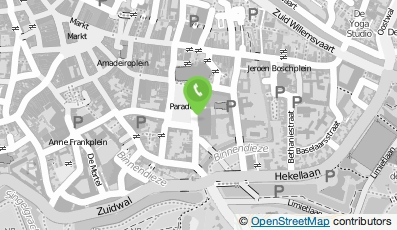 Bekijk kaart van P.V. Theater aan de Parade in Den Bosch