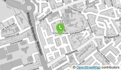 Bekijk kaart van Gebruikersvereniging Steunpunt De Meerpaal in Eindhoven