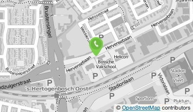 Bekijk kaart van Bossche Vakschool in Den Bosch