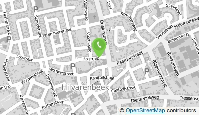 Bekijk kaart van Jongerenvereniging 't Tref in Hilvarenbeek
