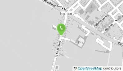 Bekijk kaart van Tennisvereniging Fijnaart en Heijningen in Fijnaart