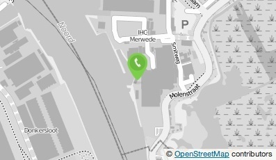 Bekijk kaart van Verenig. Techn. Avondschool voor Alblasserdam en omstreken in Kinderdijk