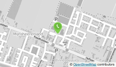 Bekijk kaart van Voetbalvereniging 'Gemengd Oranjezwart' in Mijnsheerenland