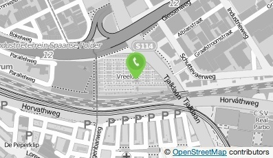 Bekijk kaart van Volkstuinders Vereniging 'Vreelust' in Rotterdam