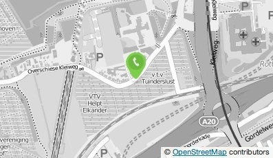 Bekijk kaart van Volkstuinders Vereniging Tuinderslust in Rotterdam