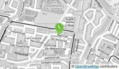 Bekijk kaart van RBV Crooswijk in Rotterdam