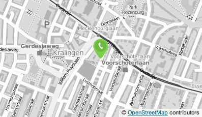 Bekijk kaart van Biljartvereniging Kralingen in Rotterdam