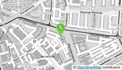 Bekijk kaart van Vereniging 'De Groene Passage' in Rotterdam