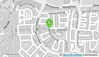 Bekijk kaart van biljartvereniging 'de Rietlander' in Spijkenisse