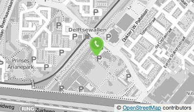 Bekijk kaart van Algemene Lawn Tennis & Padel Vereniging Zoetermeer in Zoetermeer