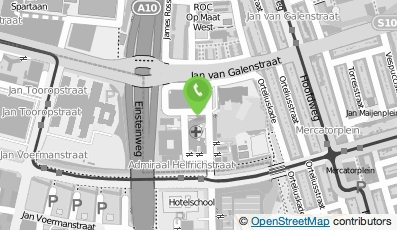 Bekijk kaart van Stichting ReumaNederland in Amsterdam