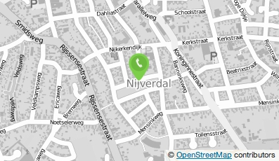Bekijk kaart van Rode Kruis locatie Hellendoorn-Nijverdal in Nijverdal