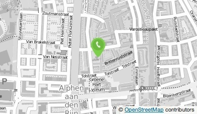 Bekijk kaart van Speeltuinvereniging Kindervreugd in Alphen aan den Rijn