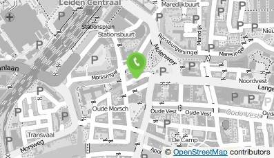 Bekijk kaart van Sociëteit Amicitia in Leiden