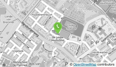 Bekijk kaart van Tennisclub 'De Leidse Hout' in Leiden