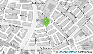 Bekijk kaart van Christelijke Wijkvereniging Staalwijk-Vredeskerk in Leiden
