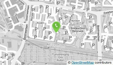 Bekijk kaart van Speeltuinvereniging Merendroom in Leiden