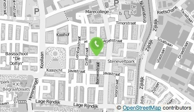 Bekijk kaart van Speeltuinvereniging 'Oosterkwartier' in Leiden