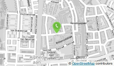 Bekijk kaart van Protestants Christelijke Basisschool Groen van Prinster in Alphen aan den Rijn