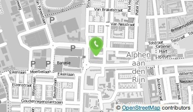Bekijk kaart van Protestants Christelijke Basisschool Samen op Weg in Alphen aan den Rijn