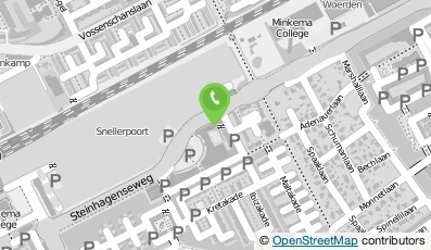 Bekijk kaart van Nederlandse Vereniging voor Logopedie en Foniatrie in Woerden