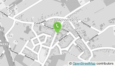 Bekijk kaart van Vereniging Vrienden Dorpshuis Achterberg in Rhenen