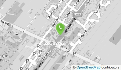 Bekijk kaart van Sportvereniging Langbroek in Langbroek