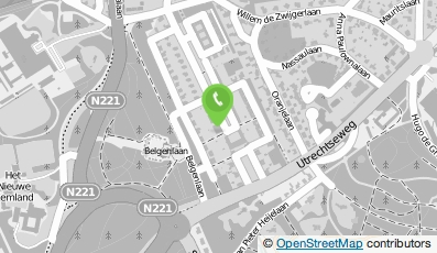 Bekijk kaart van Volkstuinvereniging 'Het Soesterkwartier' in Amersfoort