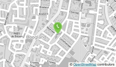 Bekijk kaart van Berkenschool  in Hoogland