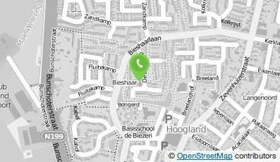 Bekijk kaart van Zaalvoetbalvereniging De Plank in Hoogland
