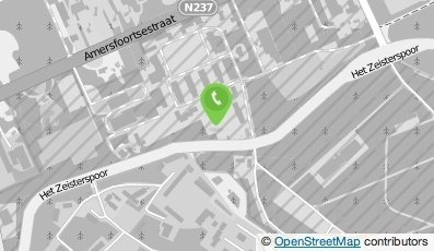 Bekijk kaart van Personeelsvereniging Dienstkring Soest in Soesterberg