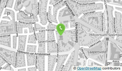 Bekijk kaart van Hilversumse Schoolvereniging in Hilversum