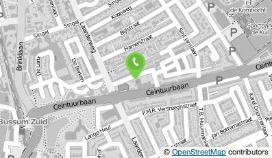 Bekijk kaart van Tafeltennisvereniging 'Good Luck' in Hilversum